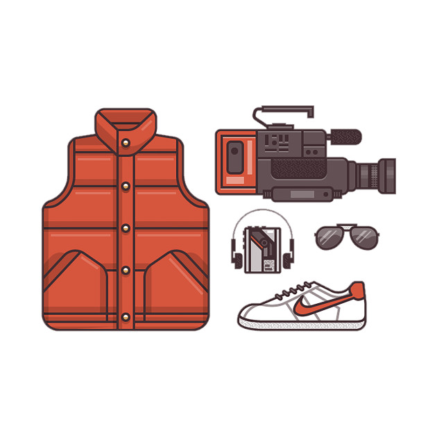 630x630 Back To The Future Ilustration