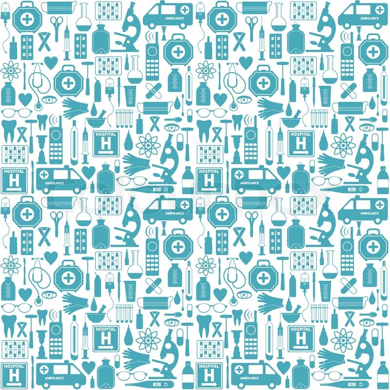 800x800 Medical Icon Background Stock Vector Colourbox