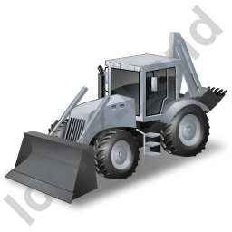 Backhoe Icon At Vectorified.com | Collection Of Backhoe Icon Free For ...