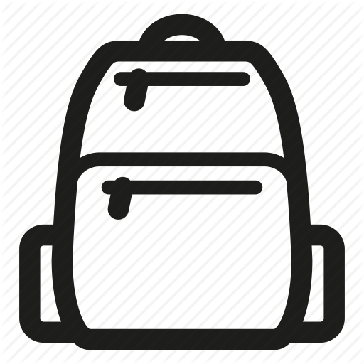 512x512 Backpack, Rucksack, Tactical Icon