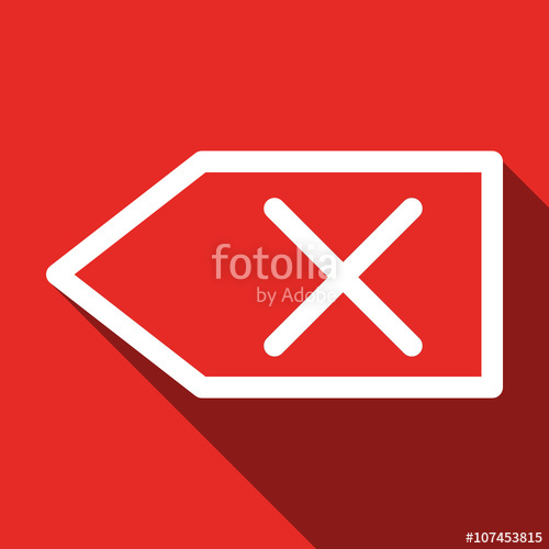 500x500 Vector Backspace Icon Stock Image And Royalty Free Vector