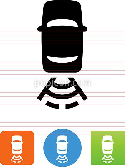 400x534 Car Backup Camera Icon