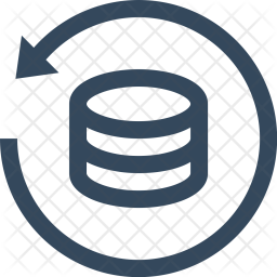 256x256 Backup Icon Of Line Style