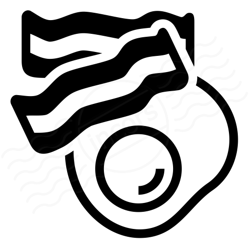 512x512 Iconexperience I Collection Fried Egg Bacon Icon