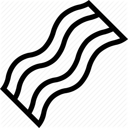 512x512 Bacon, Food, Meat, Snack Icon