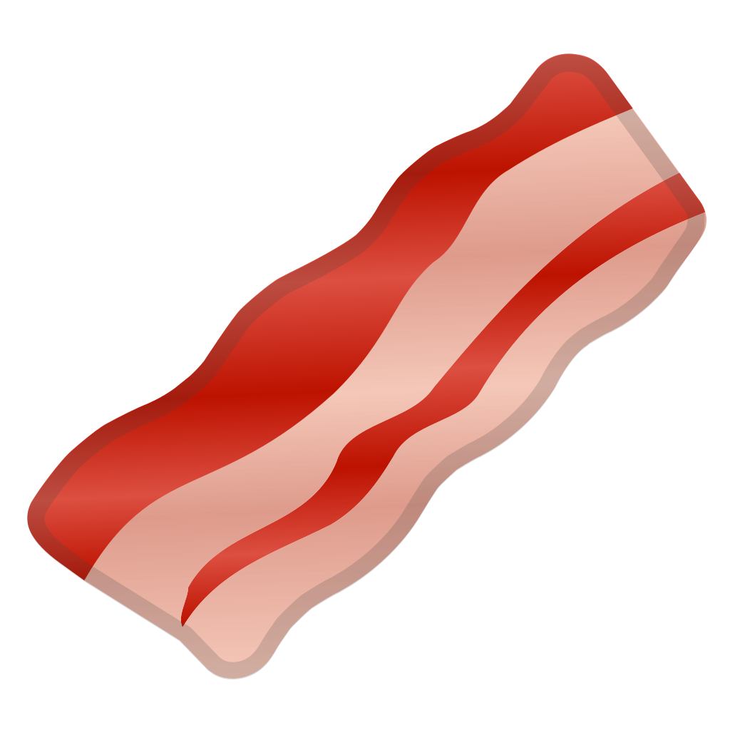 1024x1024 Bacon Icon Noto Emoji Food Drink Iconset Google