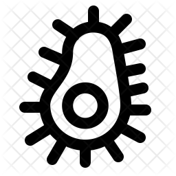 256x256 Bacteria Icon Of Line Style
