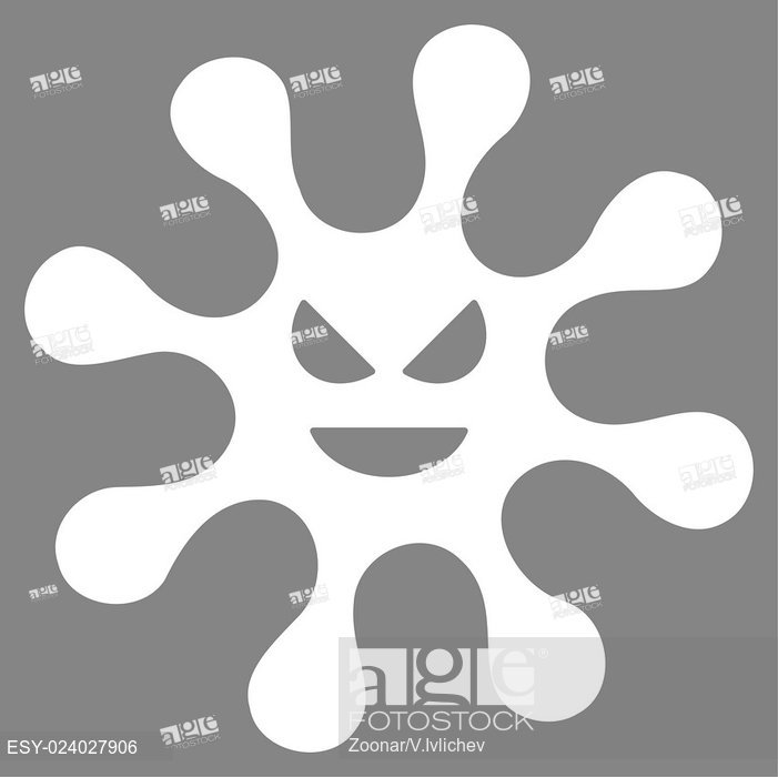 701x700 Evil Bacteria Icon, Stock Photo, Picture And Low Budget Royalty