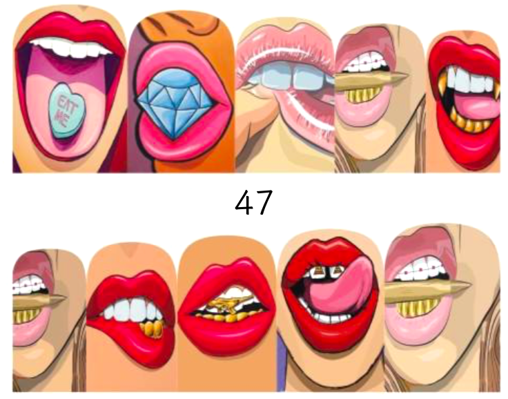 736x578 Naklejka Wodna Bad Icon Pastelovepaznokie