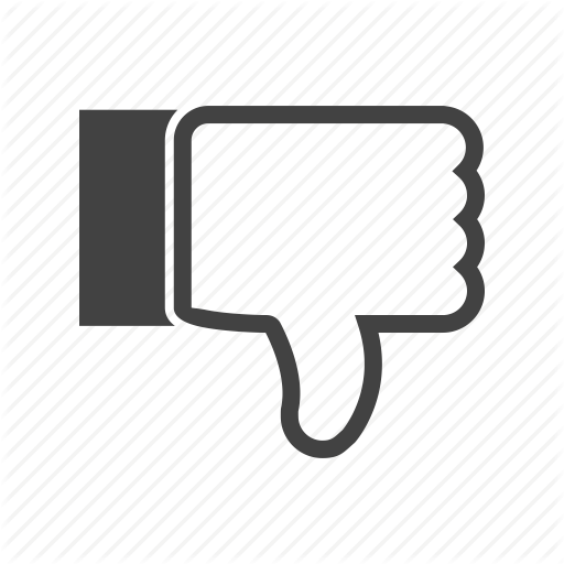 512x512 Bad, Dislike, Down, Feedback, Good, Thumb, Thumbs Icon