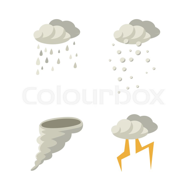 800x800 Set Of Bad Weather Icon