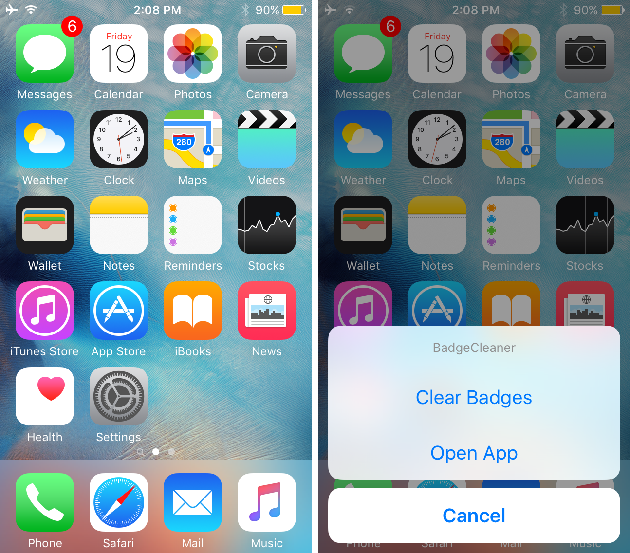 1294x1136 Temporarily Clear App Icon Badges With Badgecleaner