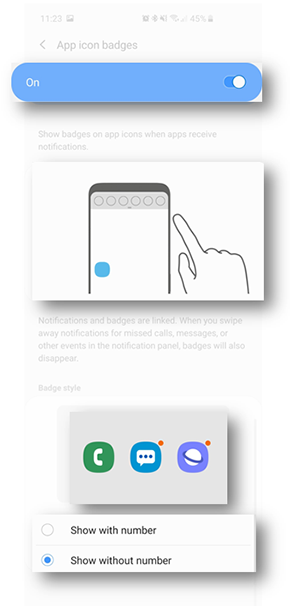 290x606 What Is The App Icon Badge Feature Samsung Support Australia