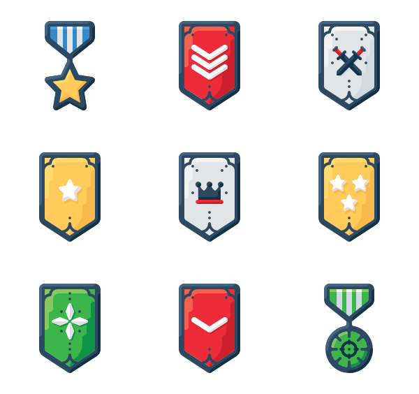 600x564 Badge Icons