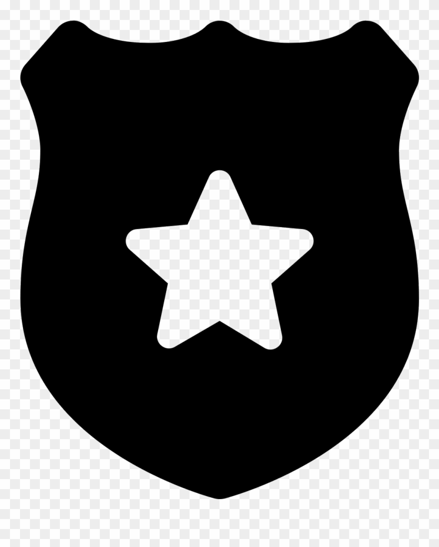 880x1096 Police Badge Icon