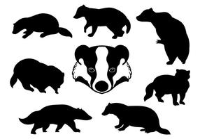 286x200 Honey Badger Free Vector Art