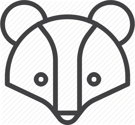 512x475 Badger, Brock, Head Icon