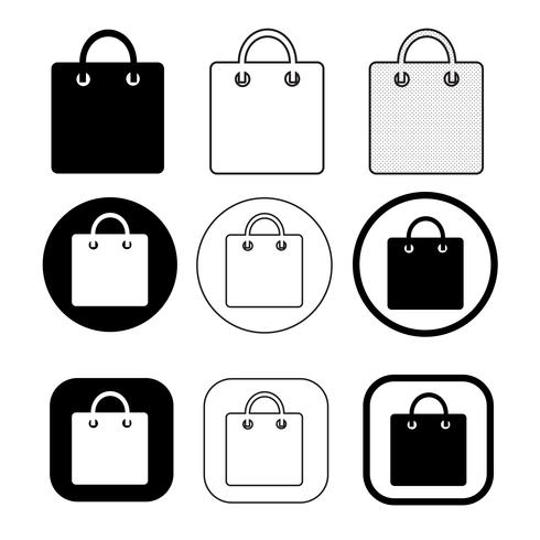 490x490 Shopping Bag Icon Sale Package Sign