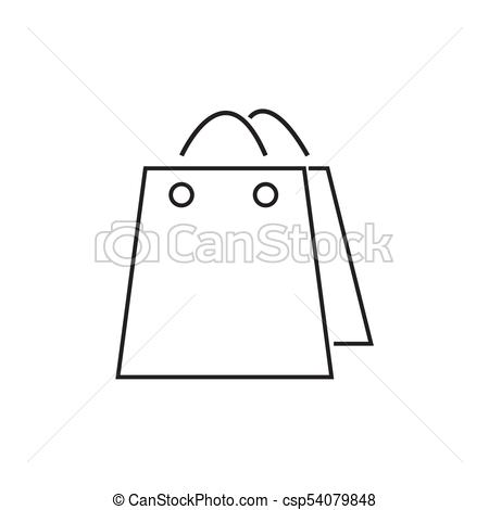 450x470 Shopping Bag Icon Vector Illustration Free Royalty Images