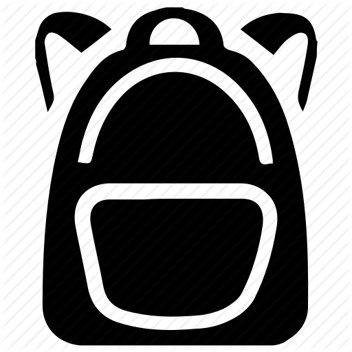 512x512 Bag, School Bag, Shoulder Bag, Student Bag Icon