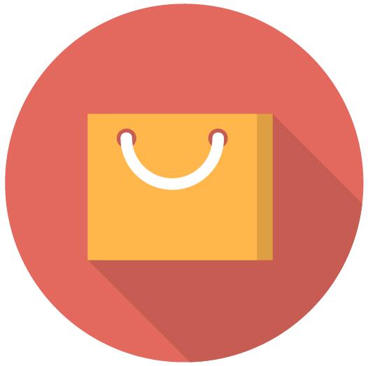 526x523 Circles Bag Icon Free Download