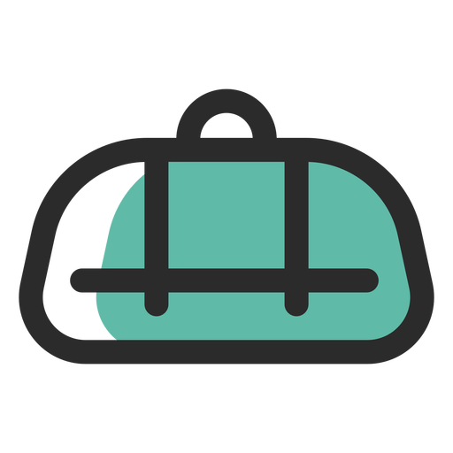 512x512 Duffel Bag Colored Stroke Icon