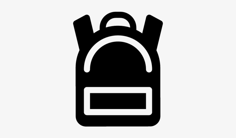 820x481 School Book Bag Vector