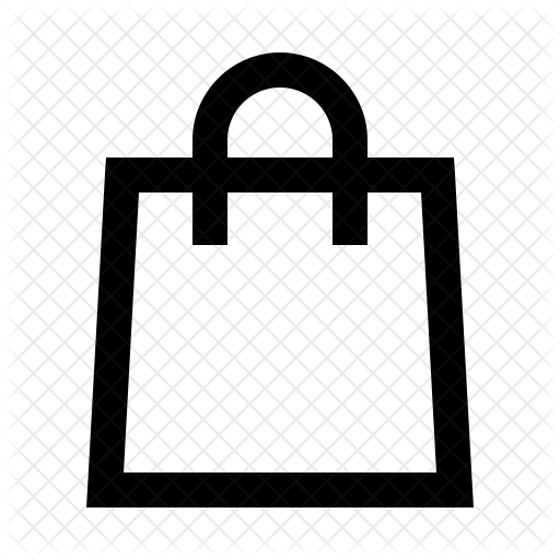 512x512 Shopping Bag Icon Of Line Style