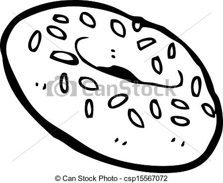 450x370 Cartoon Bagel