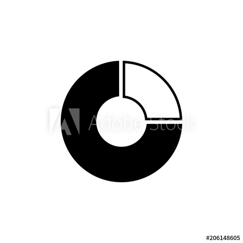 500x500 Chart A Bagel Icon Element Of Web Icon With One Color For Mobile