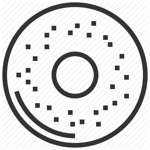 512x512 Bagel, Bakery, Bread, Breakfast, Donut, Fastfood, Food Icon