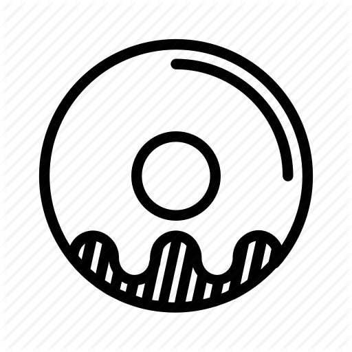 512x512 Bagel, Bakery, Donut, Doughnut, Pastry, Snack, Sweet Icon
