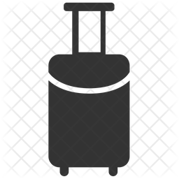 256x256 Baggage Icon Of Glyph Style