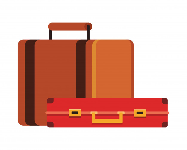 626x500 Travel Baggage Icon Vector Premium Download