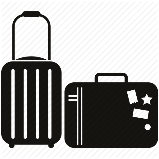 512x512 Bag, Baggage, Luggage, Suitcase, Travel, Traveling Bag, Trunk Icon