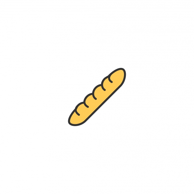 640x640 Baguette Icon Design Gastronomy Icon Vector Design, Logo, Icon