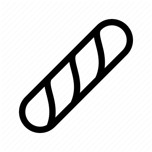 512x512 Baguette, Bakery, Bread, Food Icon