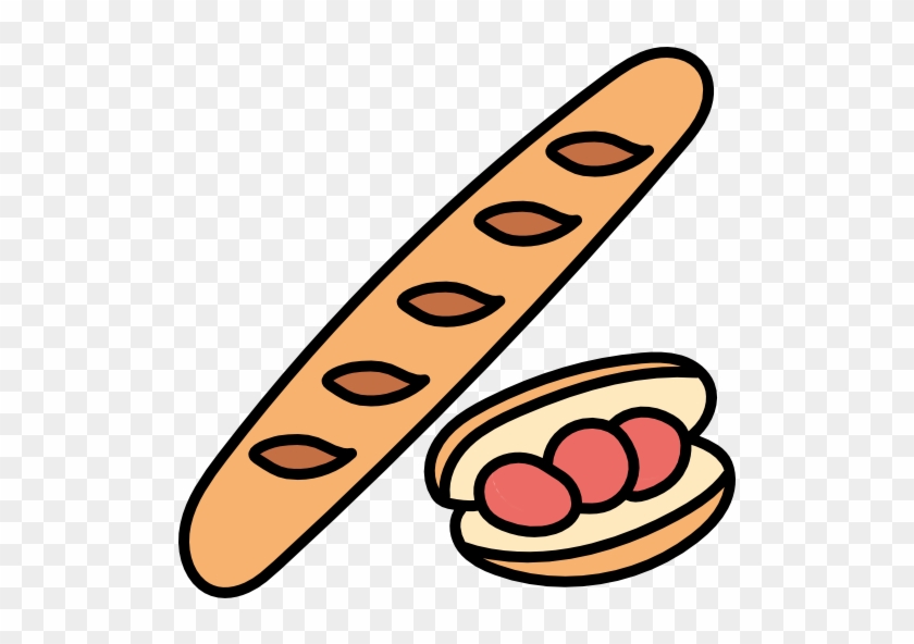 840x592 Baguette Free Icon