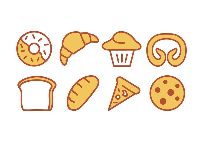700x490 Bake And Bakery Icon Set
