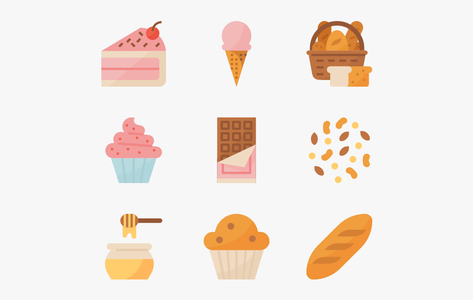 920x585 Bakery Icons