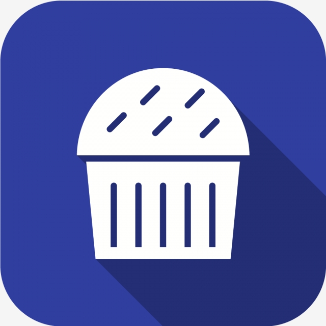 640x640 Vector Cupcake Icon, Bakery Icon, Cake Icon, Cupcake Icon Png