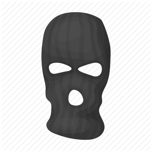 512x512 Balaclava, Burglar, Criminal, Disguise, Mafia, Mask, Terrorist Icon