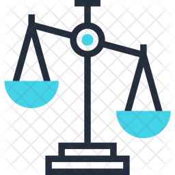 256x256 Balance Icon Of Colored Outline Style