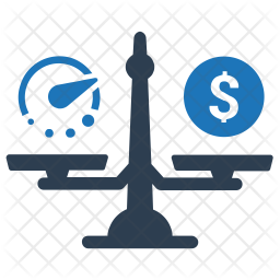 256x256 Balance Icon Of Flat Style