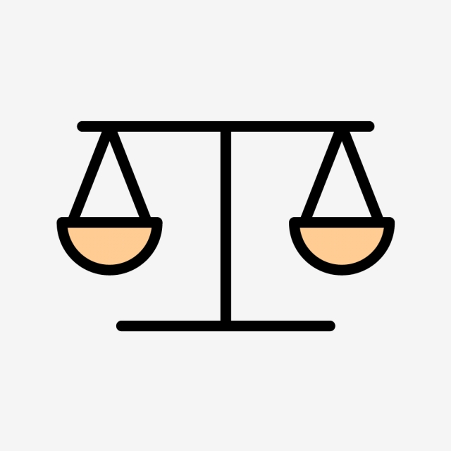 640x640 Vector Balance Icon, Balance, Justice, Law Png And Vector