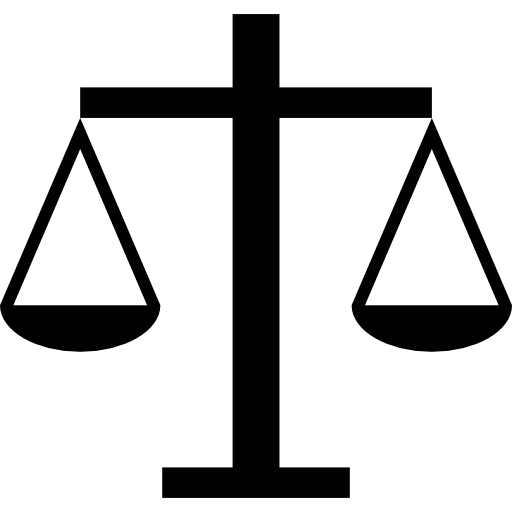 512x512 Balance Scale Of Justice Icons Free Download