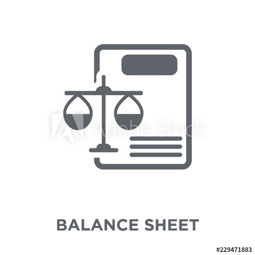 Balance Sheet Icon From Balance Sheet Collection 500x500 Balance Sheet Icon From Balance Sheet Collection