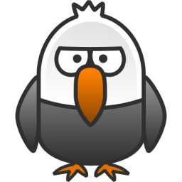 256x256 Little Bald Eagle Icon, Png Clipart Image