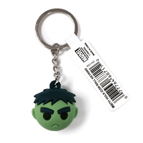 500x500 Hulk Icon Ball Key Chain