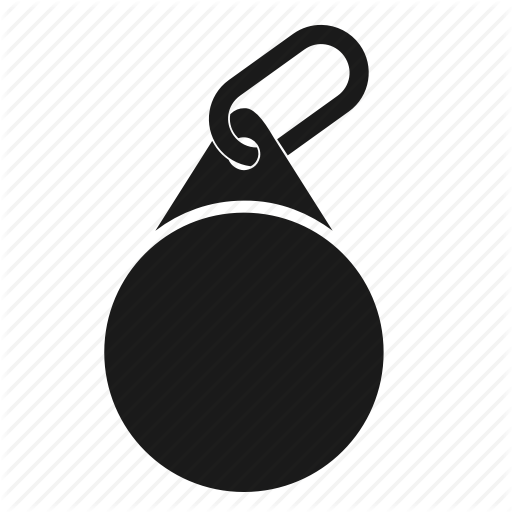 512x512 Ball, Bodybuilding, Chain, Fitness, Health, Steel, Weight Icon